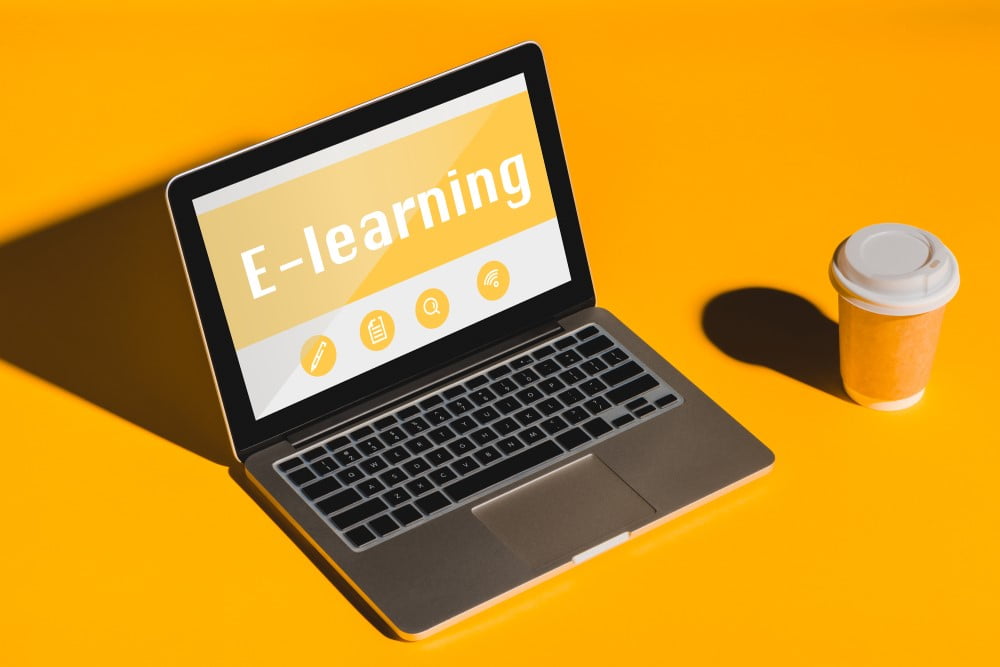 Laptop e-learning