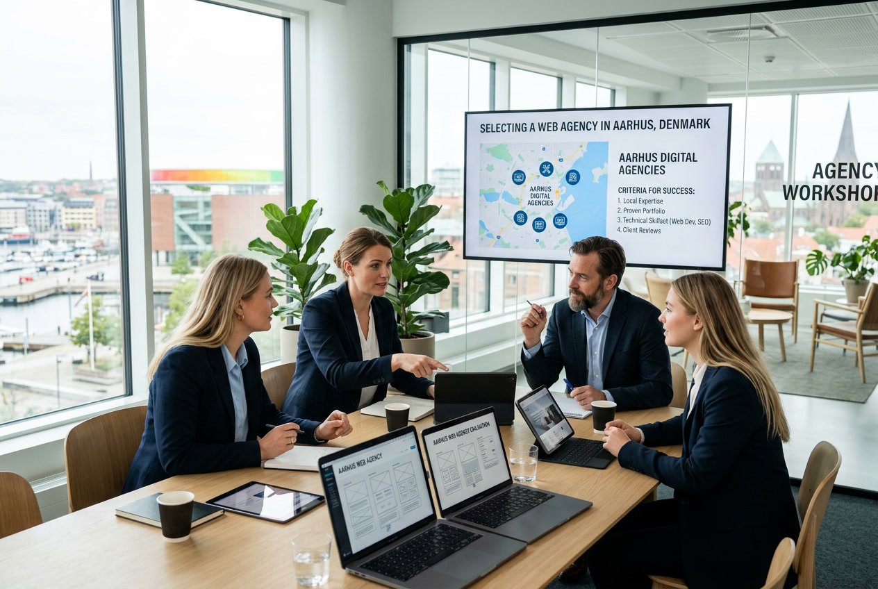 Ting du bør vide før du vælger webbureau i Aarhus